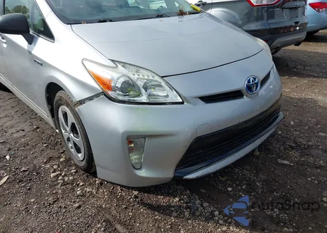 2012 Toyota Prius Two from USA, damaged, VIN JTDKN3DUXC5501655
